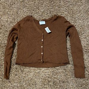 Old Navy Brown Cardigan - M
